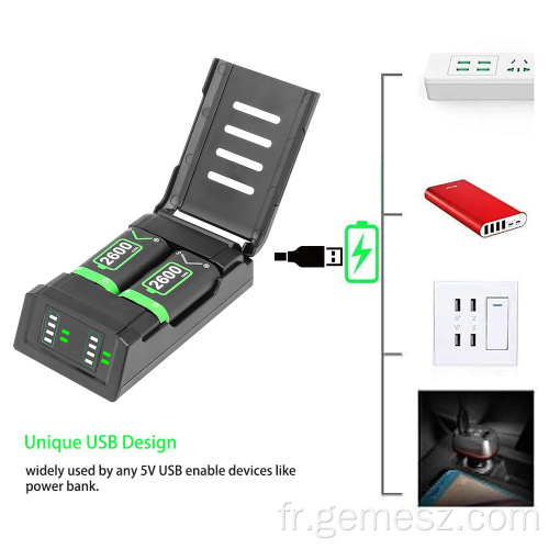 Chargeur de batterie pour Xbox One/X/S/Elite/Série X